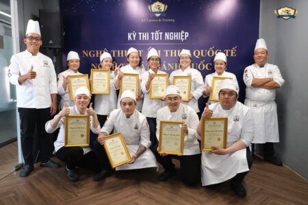 Buổi lễ tốt nghiệp cuối khóa 123